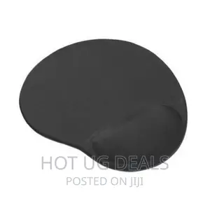 Soft Mouse Pad With Wrist Pad - Black