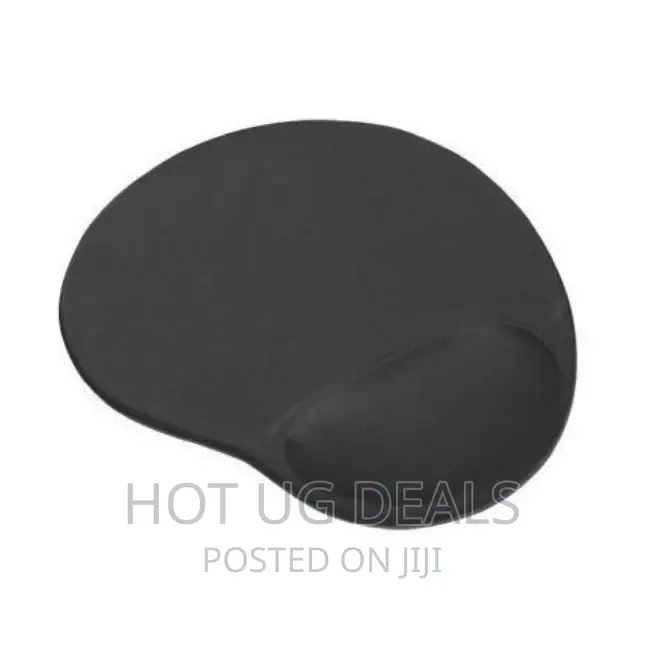 Soft Mouse Pad With Wrist Pad - Black