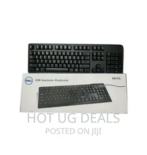 DELL KB-218 USB Keyboard - Black