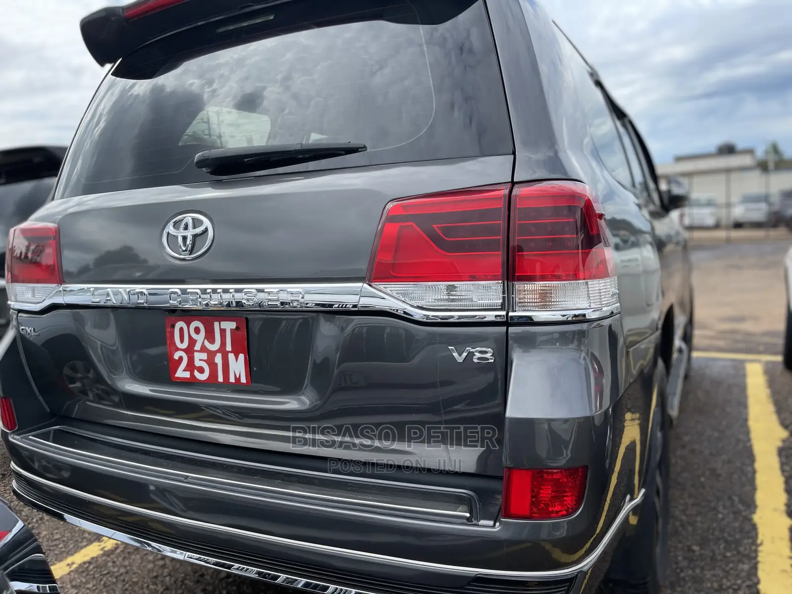 Toyota Land Cruiser 4.5 V8 TD 2017 Gray