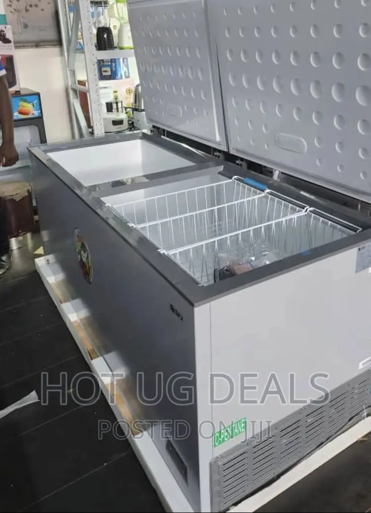 850L SPJ Commercial Deep Freezer 795C - Silver
