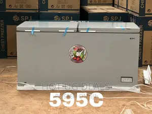 720L SPJ Commercial Chest Freezer-Silver