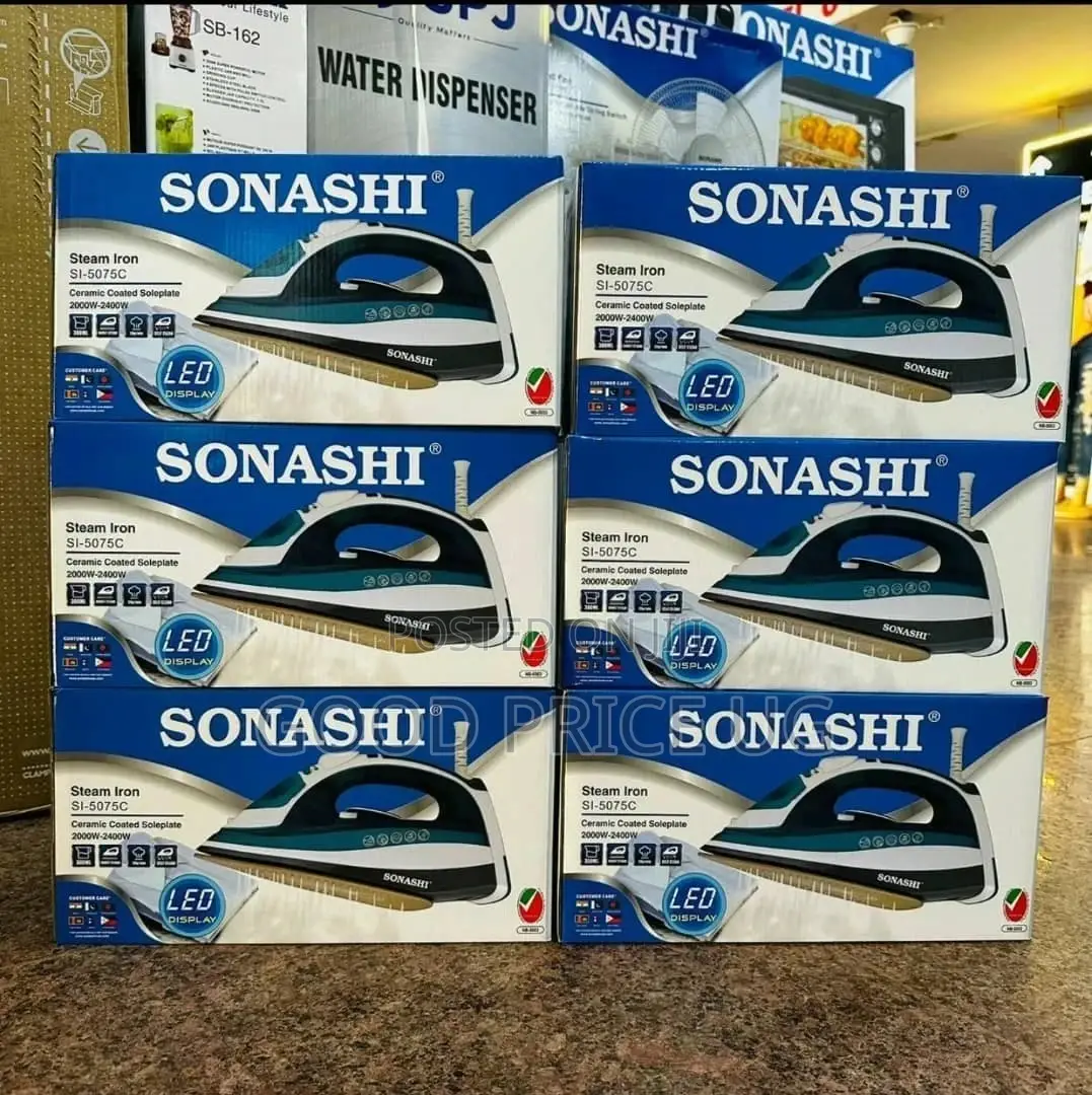 Sonashi Steam Iron With Led Display