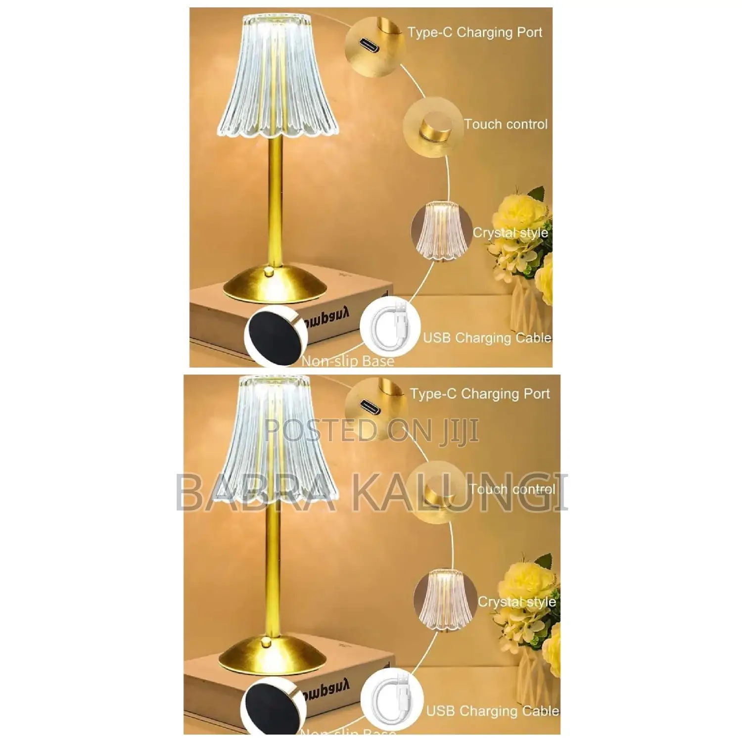 Morden Crystal Table Lamp