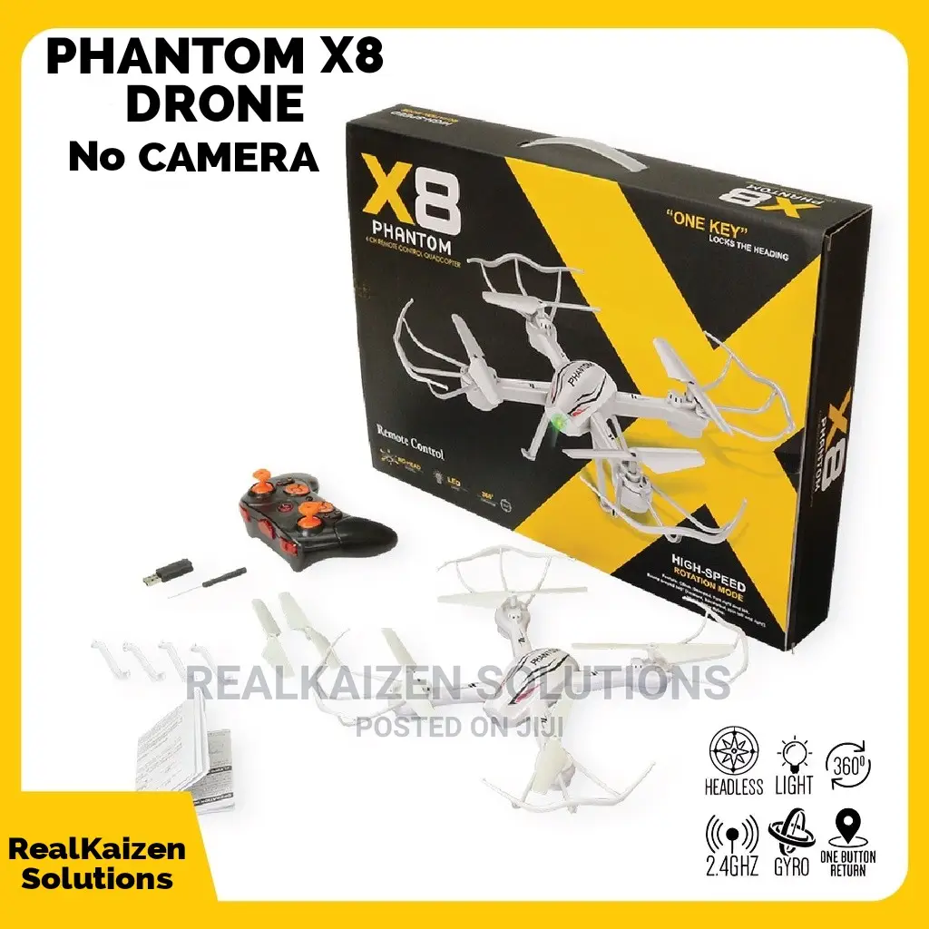 Phantom X8 2.4G Remote Control Drone Without Camera