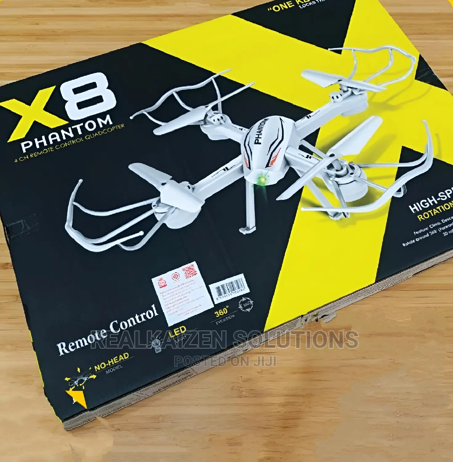 Phantom X8 2.4G Remote Control Drone Without Camera