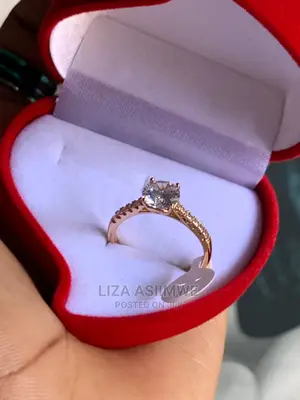 Simple and Elegant Engagement Rings Available in Size 7/17