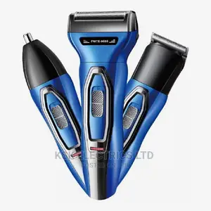 Nikai 3 In 1 Shaver, Nose Trimmer And Groomer Nk-1087-3