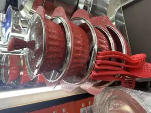 Serving Cookware Dish With Set of Spoons