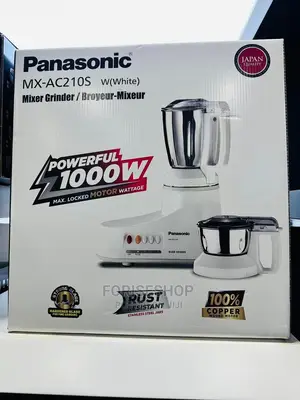 Panasonic MX-AC210S W(White) Mixer Grinder / Broveur-Mixeur