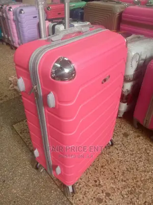 Vip Executive Plastic Suitcases. Large( Pink)