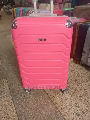 Vip Executive Plastic Suitcases. Large( Pink)