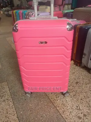 Vip Executive Plastic Suitcases. Large( Pink)