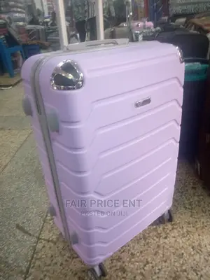 Vip Executive Plastic Suitcases.Medium.( Purple)