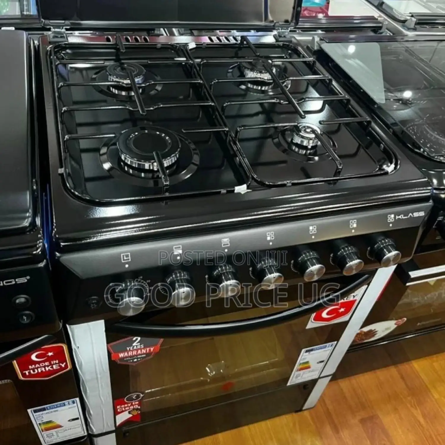 Klass 60x60 Full Gas Cooker Oven With 2 Years Warranty.