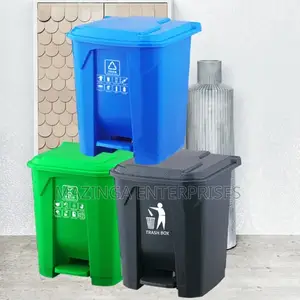 50l Waste/Dustbin With Step on Peddle