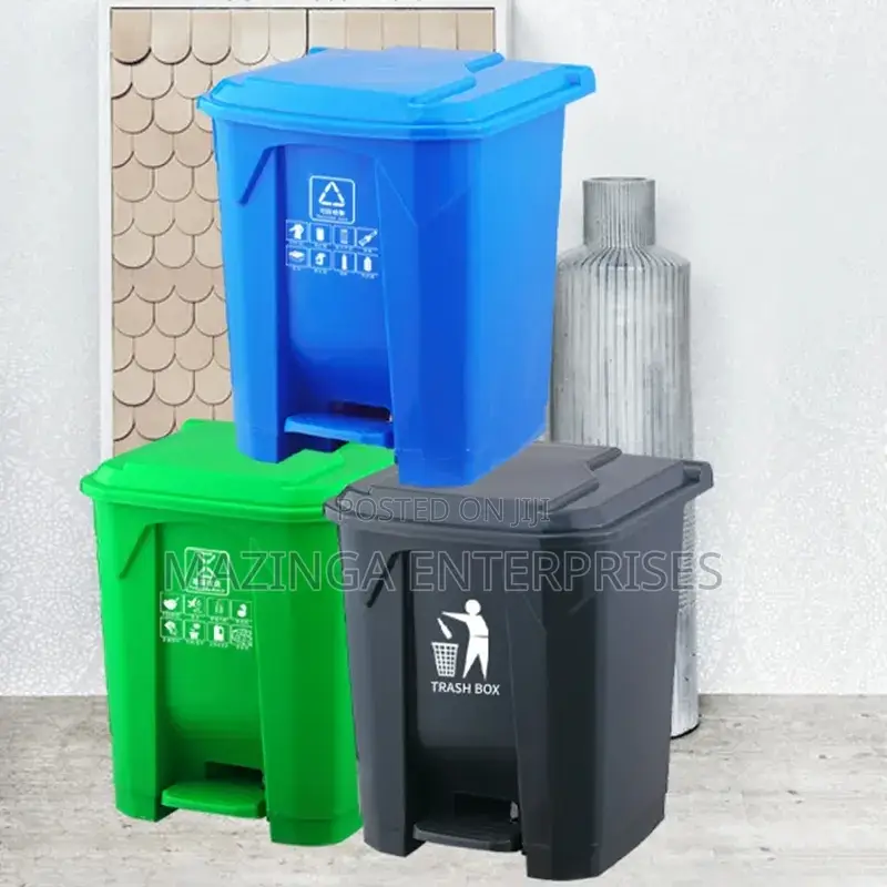 50l Waste/Dustbin With Step on Peddle