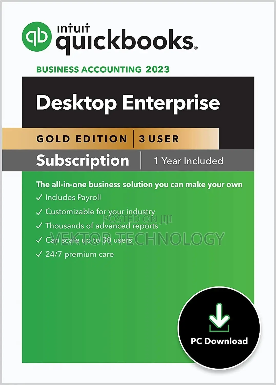 Quickbooks Desktop Enterprise 2023 | 10 User |Product Key