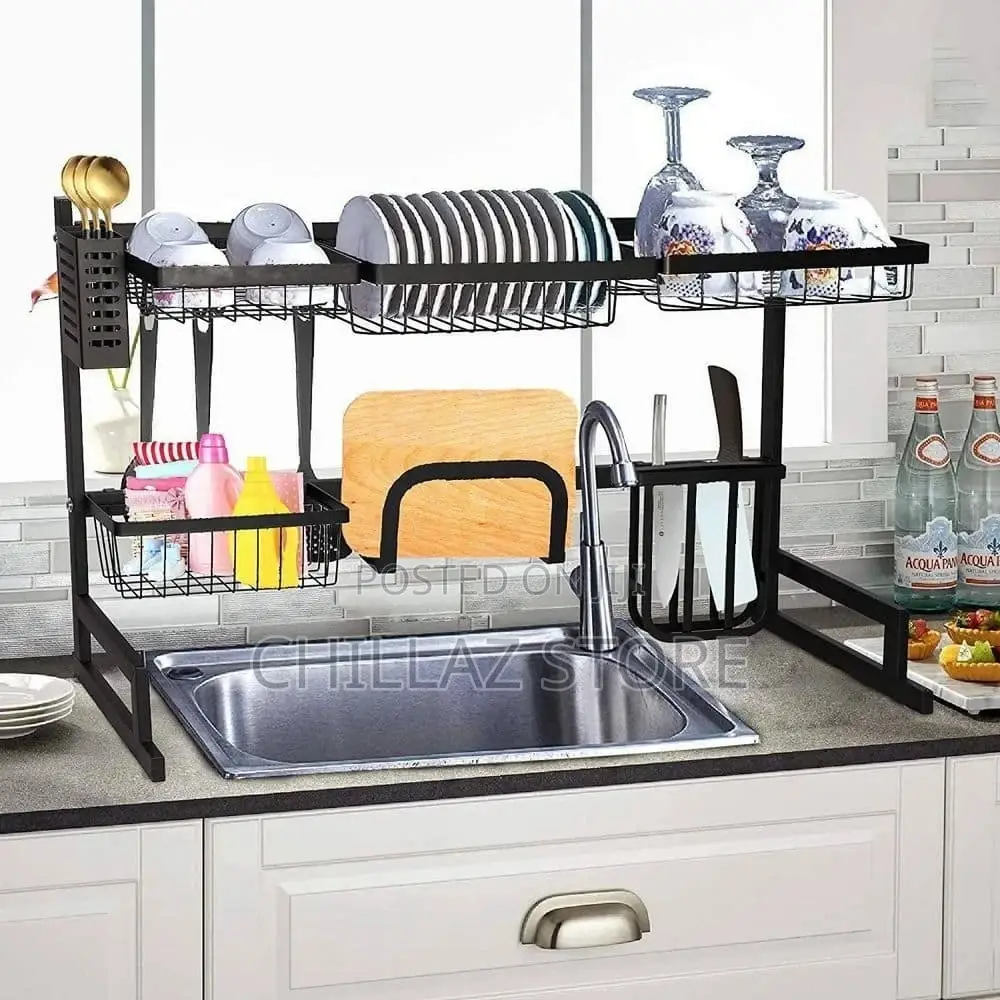 Metal Kitchen Shelf Organizer.