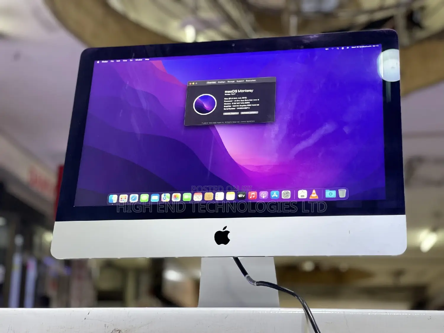 Desktop Computer Apple iMac Pro 8GB Intel Core I5 HDD+SSD 500GB