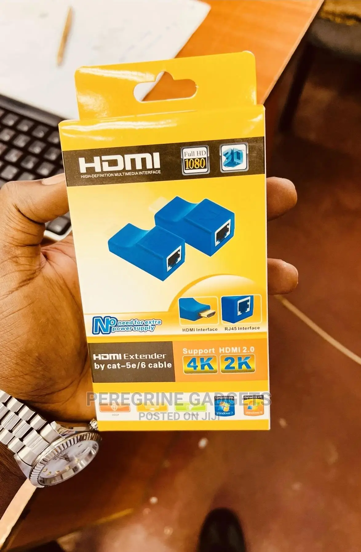 Ethernet Cable for HDMI Extender by Cat 5E.:;.::,.