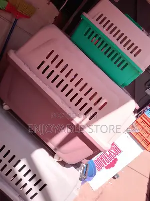Plastic Dog Cage (Adult)