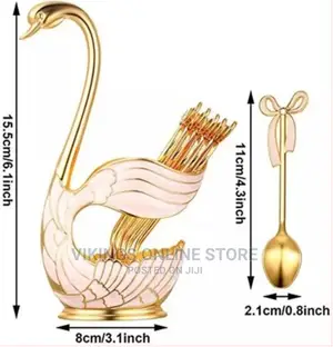 Swan Spoon and Fork Cutlery Storage Organizer Holder Rack