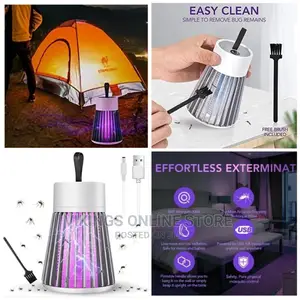 LED Mosquito Killer Trap Lamp Electric Shock Bug Zapper