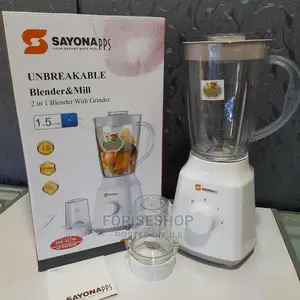 SAYONA 1.5L UNBREAKABLE Blender Mill 2in1 With Grinder