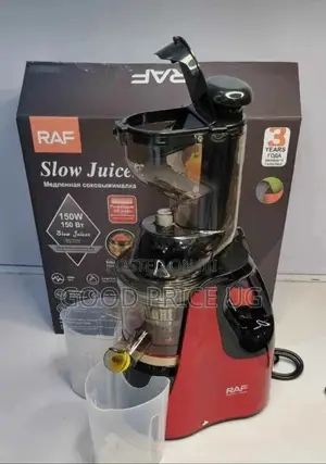 RAF Slow Juicer With 3 Years Warranty.