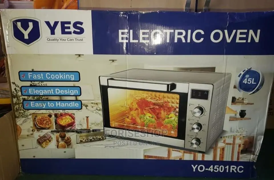 Yes 45L Mini Electric Oven Silver Now Available