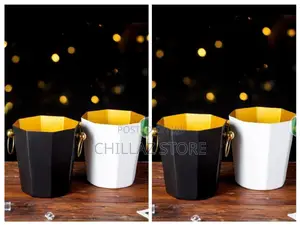 Octagonal Ice Buckets.