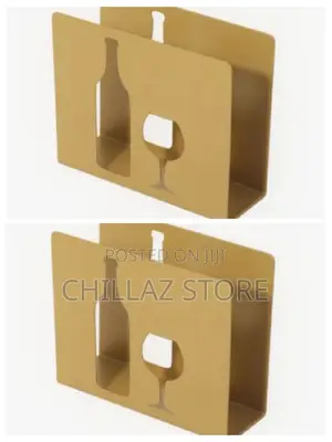 Gold Napkin Holder.