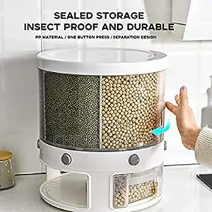 Rotating Food Storage Container.