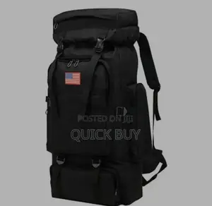 70L Large Capacity Travel/Camping Bag-Black