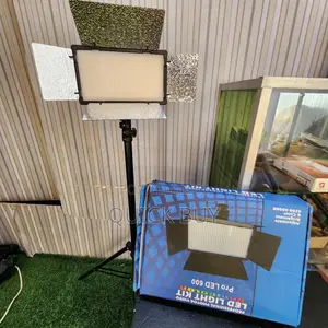 Professional Photo and Video Rechargeable LED Light Kit