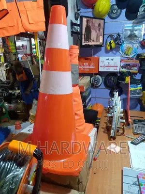 Warning Tape And Road Signs/ Cones