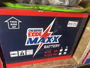 N70z-75ah Maxx of Chloride Exide Battery