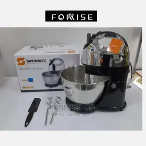 Sayona Hand Mixer Stand Mixer, 4 Liters,
