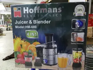 Hoffmans Juicer and Blender Extractor - Silver