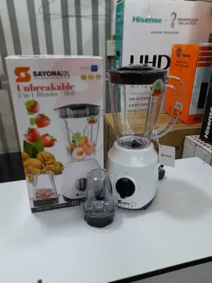 Sayona Unbreakable 2in1 Blender Plus Mill
