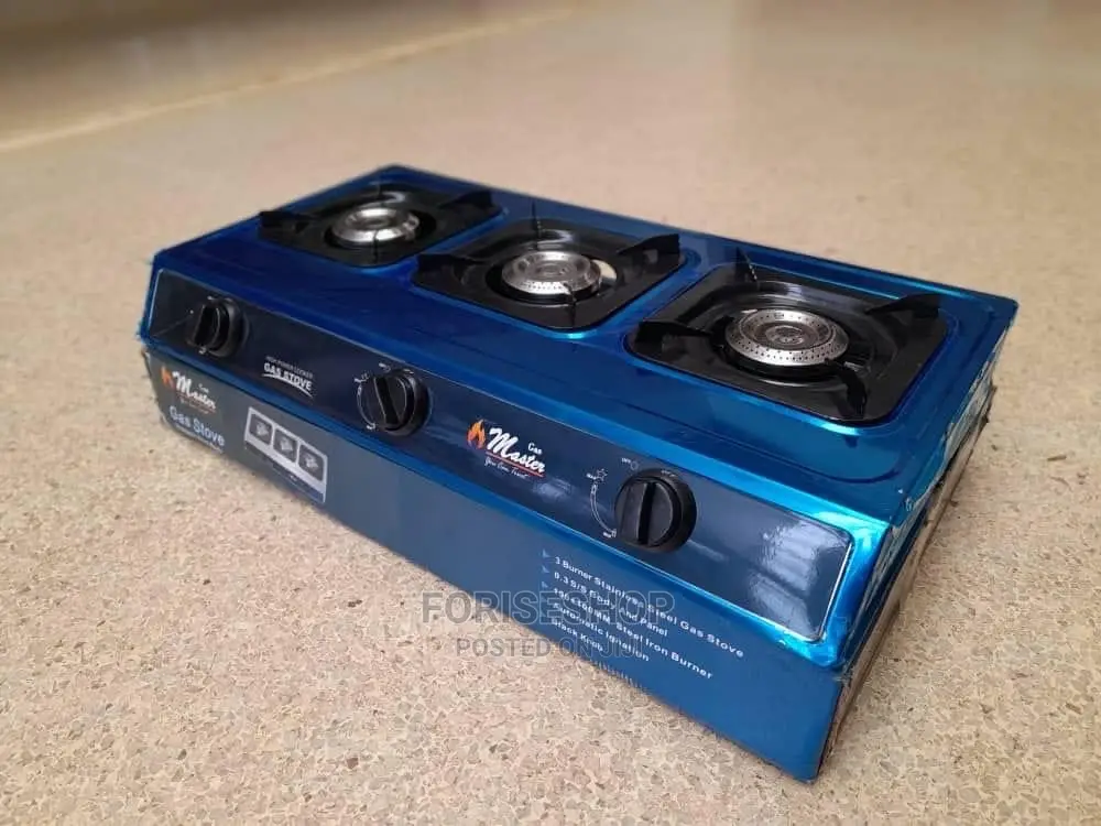 Electro Master Triple Gas Stoves.