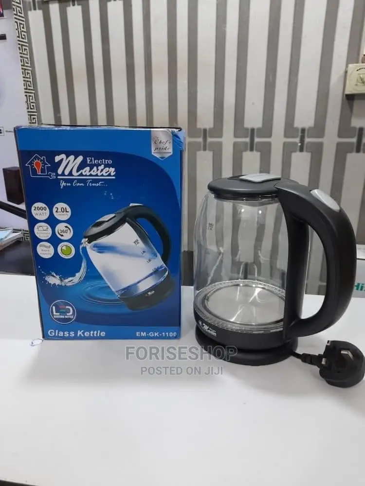 Electro Master Glass Kettle