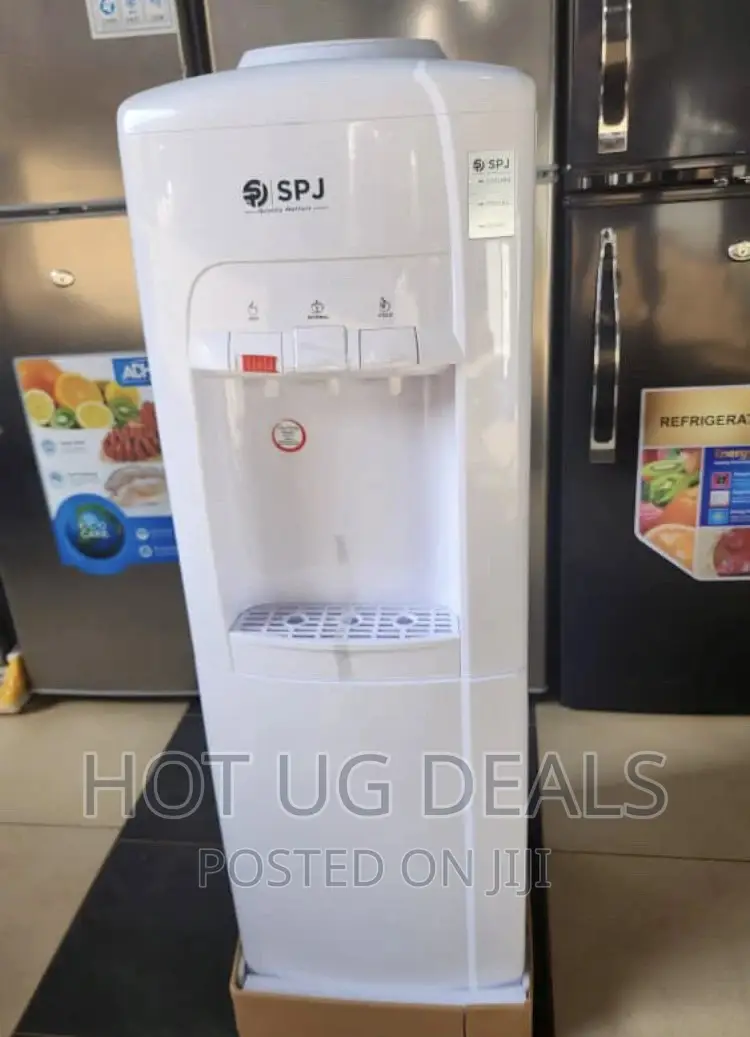 Water Dispenser With Cabinet- White