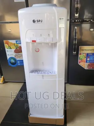 Water Dispenser With Cabinet- White