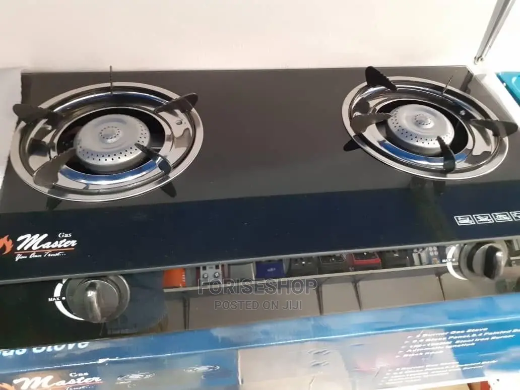 Electro Master Double Gas Stoves || Ceramic Glass Panel