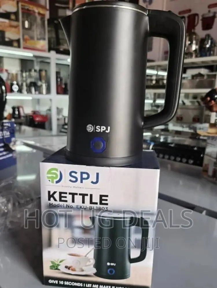 1.8L Electric Fast Boiling Kettle - Black
