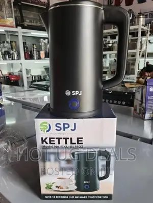 1.8L Electric Fast Boiling Kettle - Black