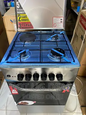 3 Gas 1 Electric Oven Innox Blueflame 50x50cm - Silver