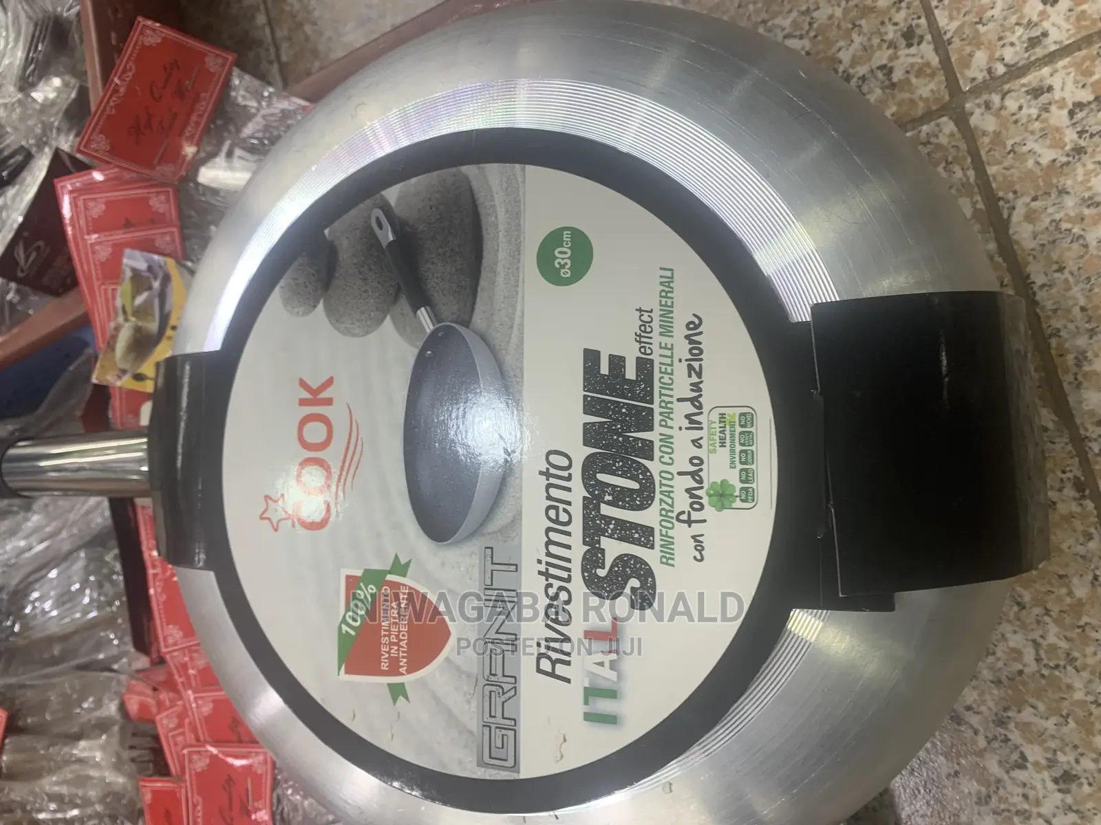 Marble Frying Pan 30cm